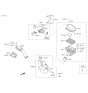 Diagram for 2019 Hyundai Elantra Air Intake Coupling - 28130-F3400