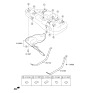 Diagram for Hyundai Elantra GT Fuel Tank Strap - 31210-F2000