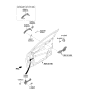 Diagram for Hyundai Elantra Door Check - 79380-F3000