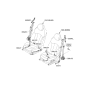 Diagram for 2015 Hyundai Genesis Seat Belt - 88810-B1500-SG2