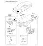 Diagram for 2015 Hyundai Genesis Tail Light - 92401-B1130