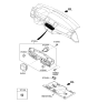 Diagram for 2014 Hyundai Genesis Blower Control Switches - 97250-B1150-4X