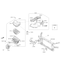 Diagram for 2001 Hyundai XG300 Emblem - 86341-39000