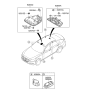 Diagram for 2015 Hyundai Genesis Dome Light - 92850-B1010-VYC