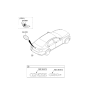 Diagram for 2020 Hyundai Genesis G80 Emblem - 86330-B1600