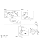 Diagram for Hyundai Genesis G80 Brake Booster Vacuum Hose - 59130-B1100