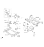 Diagram for 2016 Hyundai Genesis Exhaust Hanger - 28785-B1100