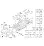 Diagram for 2016 Hyundai Tucson Body Mount Hole Plug - 83191-B1000