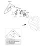 Diagram for 2016 Hyundai Genesis Drive Belt - 25212-3CKB0