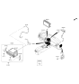 Diagram for 2015 Hyundai Genesis Antenna - 96240-B1000