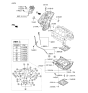 Diagram for Hyundai Genesis Dipstick - 26611-3CKA0