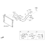 Diagram for 2015 Hyundai Genesis Oil Cooler Hose - 25421-B1200