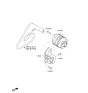 Diagram for Hyundai Genesis Alternator Bracket - 37471-3C551