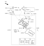 Diagram for Hyundai Camshaft Position Sensor - 39318-3C500