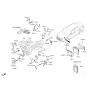 Diagram for 2012 Hyundai Equus Coolant Temperature Sensor - 39220-25500