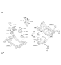 Diagram for Hyundai Genesis Motor And Transmission Mount - 21830-B1200