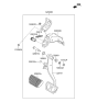 Diagram for Hyundai Genesis Brake Pedal - 32800-B1300