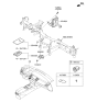 Diagram for 2015 Hyundai Genesis TPMS Sensor - 95800-B1100