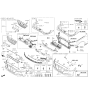 Diagram for Hyundai Genesis License Plate - 86519-B1410