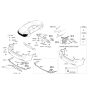 Diagram for 2016 Hyundai Genesis Antenna - 95420-B1200