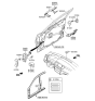 Diagram for 2016 Hyundai Genesis Door Check - 79380-B1000