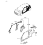 Diagram for Hyundai Veloster Fuel Filler Housing - 71531-2V012