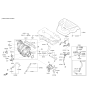 Diagram for 2015 Hyundai Veloster Brake Booster Vacuum Hose - 59130-2V700