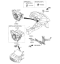 Diagram for 2015 Hyundai Veloster Blower Control Switches - 97250-2V012-BLH