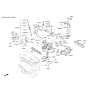 Diagram for 2016 Hyundai Veloster Catalytic Converter - 28530-2BTB0