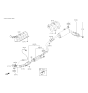 Diagram for 2014 Hyundai Veloster Muffler - 28600-2V460