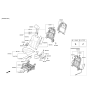 Diagram for 2015 Hyundai Veloster Seat Heater - 88190-2V400