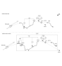 Diagram for Hyundai Hydraulic Hose - 41640-3X000