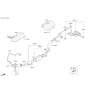Diagram for 2015 Hyundai Veloster Oxygen Sensor - 39210-2B360
