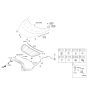 Diagram for Hyundai Veloster Lift Support - 81161-2V001