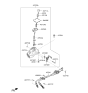 Diagram for 2021 Hyundai Veloster N Shift Cable - 43794-K9100