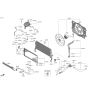 Diagram for Hyundai Veloster N Radiator - 25310-K9000