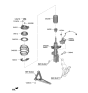 Diagram for 2019 Hyundai Veloster N Bump Stop - 54626-K9600