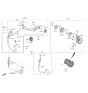 Diagram for 2021 Hyundai Veloster N A/C Hose - 97762-K9090