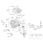 Diagram for Hyundai Throttle Body Gasket - 28312-2E050