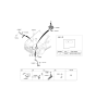 Diagram for 2021 Hyundai Veloster N Battery Cable - 91850-K9011