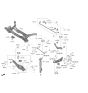 Diagram for Hyundai Kona N Axle Beam Mount - 55290-S0400