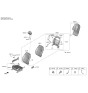 Diagram for 2020 Hyundai Veloster N Seat Cushion - 88200-K9700-SZG