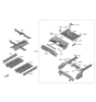 Diagram for Hyundai Veloster N Floor Pan - 65500-K9000