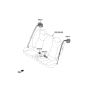 Diagram for Hyundai Veloster N Seat Belt - 89810-J3500-UBN