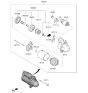 Diagram for 2022 Hyundai Veloster N Starter Motor - 36100-2G450