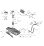 Diagram for Hyundai Veloster N Fuel Filler Neck - 31030-J3500