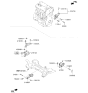 Diagram for 2022 Hyundai Veloster N Motor And Transmission Mount - 21830-S0100