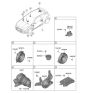 Diagram for 2021 Hyundai Veloster N Car Speakers - 96310-J3100