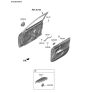 Diagram for Hyundai Veloster N Door Handle - 82620-J3000-MPP