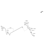 Diagram for Hyundai Clutch Hose - 41640-S0000